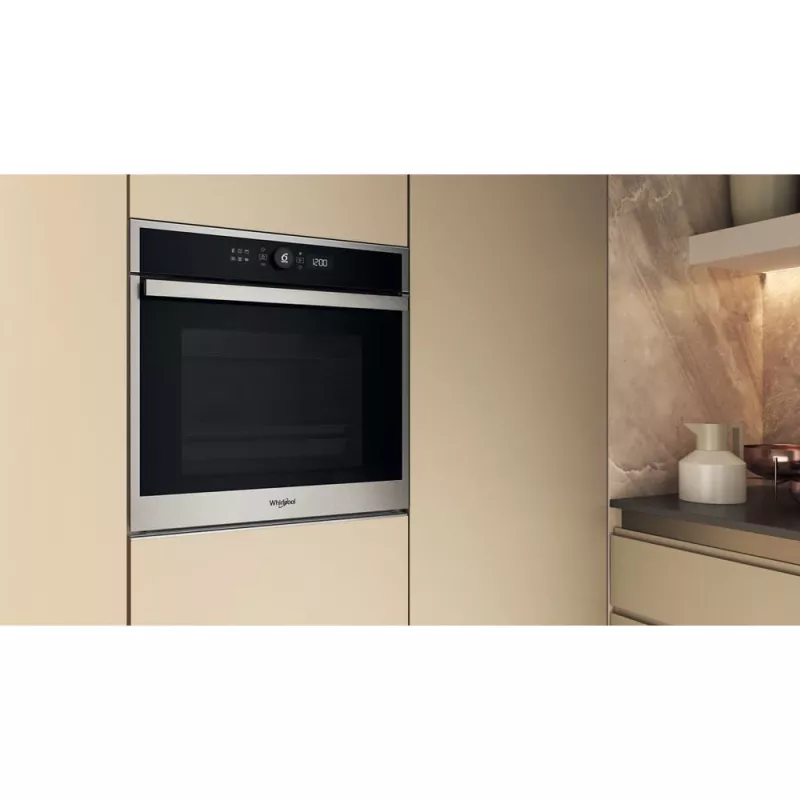 Whirlpool WOI4S8CM1SXA 73 L nero, acciaio inox