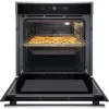 Whirlpool WOI4S8CM1SXA 73 L nero, acciaio inox
