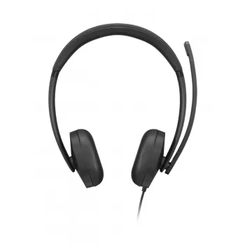 Lenovo VoIP Headset 5000 cuffie con filo con archetto ufficio/call center USB Type-C nero
