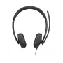 Lenovo VoIP Headset 5000 cuffie con filo con archetto ufficio/call center USB Type-C nero