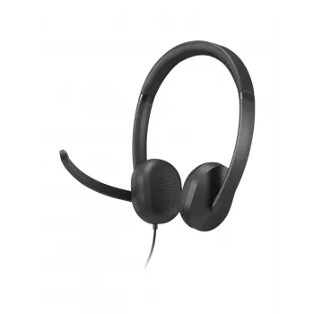 Lenovo VoIP Headset 5000 cuffie con filo con archetto ufficio/call center USB Type-C nero