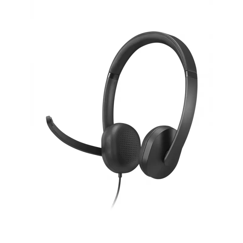Lenovo VoIP Headset 5000 cuffie con filo con archetto ufficio/call center USB Type-C nero