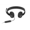 Lenovo VoIP Headset 5000 cuffie con filo con archetto ufficio/call center USB Type-C nero