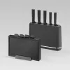 Coltello da cucina Maestro MR-1412-Nero set coltelli e tagliere