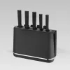 Coltello da cucina Maestro MR-1412-Nero set coltelli e tagliere