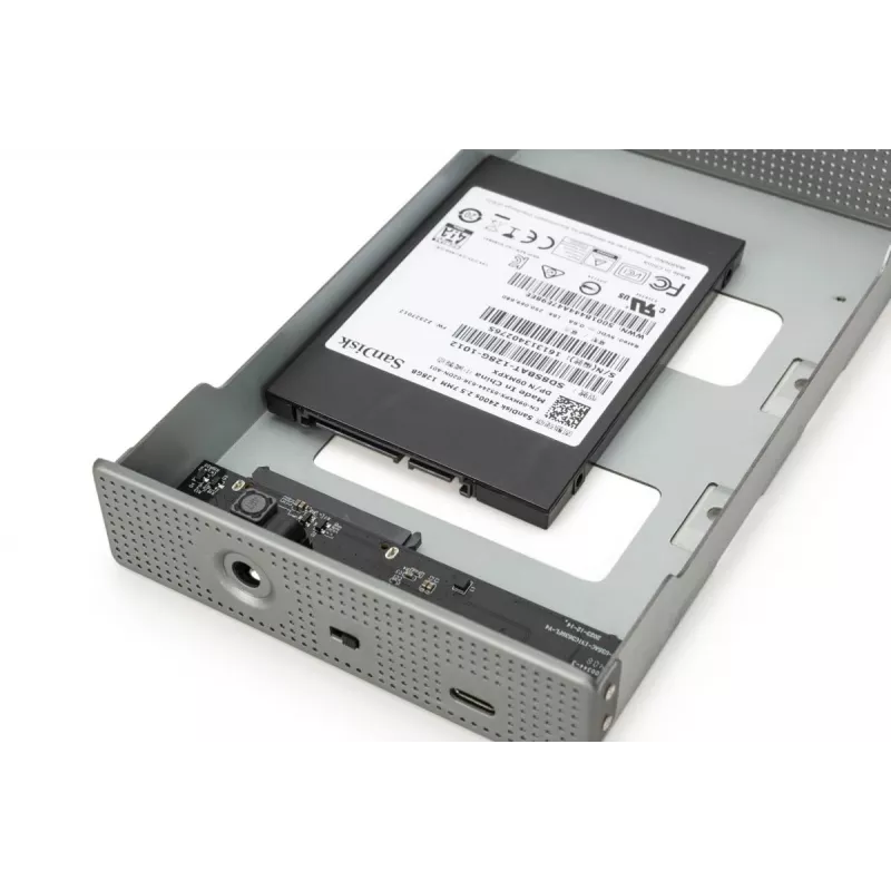 Case HDD Digitus DA-71106-1 USB 3.0 3,5 pollici SATA 16TB alluminio