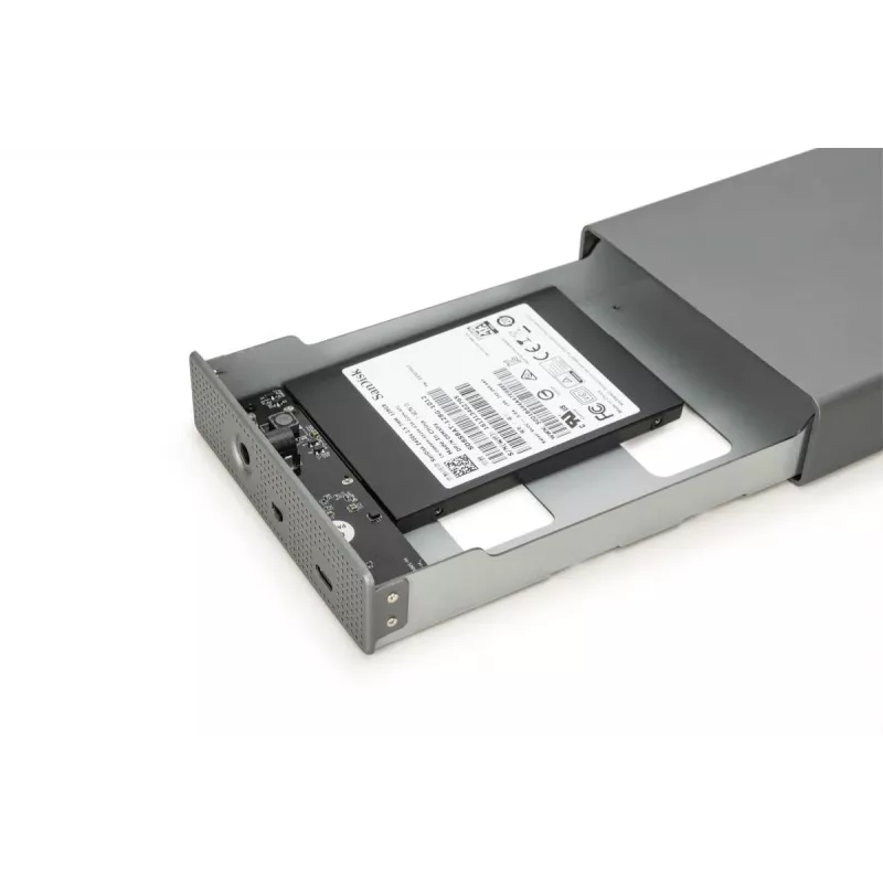Case HDD Digitus DA-71106-1 USB 3.0 3,5 pollici SATA 16TB alluminio