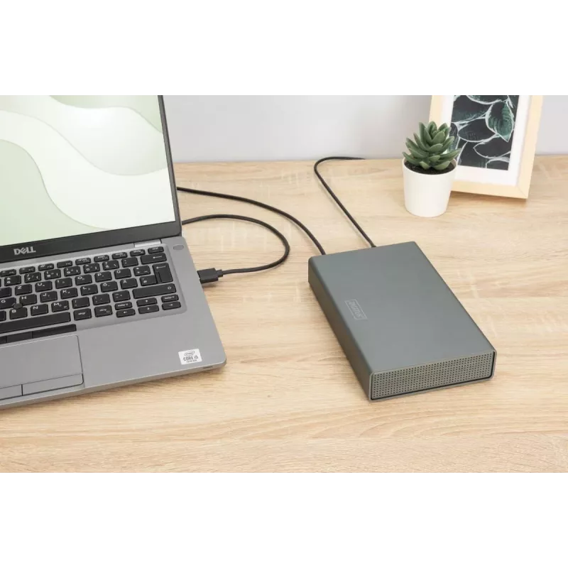 Case HDD Digitus DA-71106-1 USB 3.0 3,5 pollici SATA 16TB alluminio