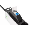 DIGITUS DN-95439 PDU in alluminio per rack da 19 pollici 1U, 7 prese Schuko, interruttore automatico, 16 A, 4000 W, 230 V, 50/60 Hz, cavo da 1,8 m