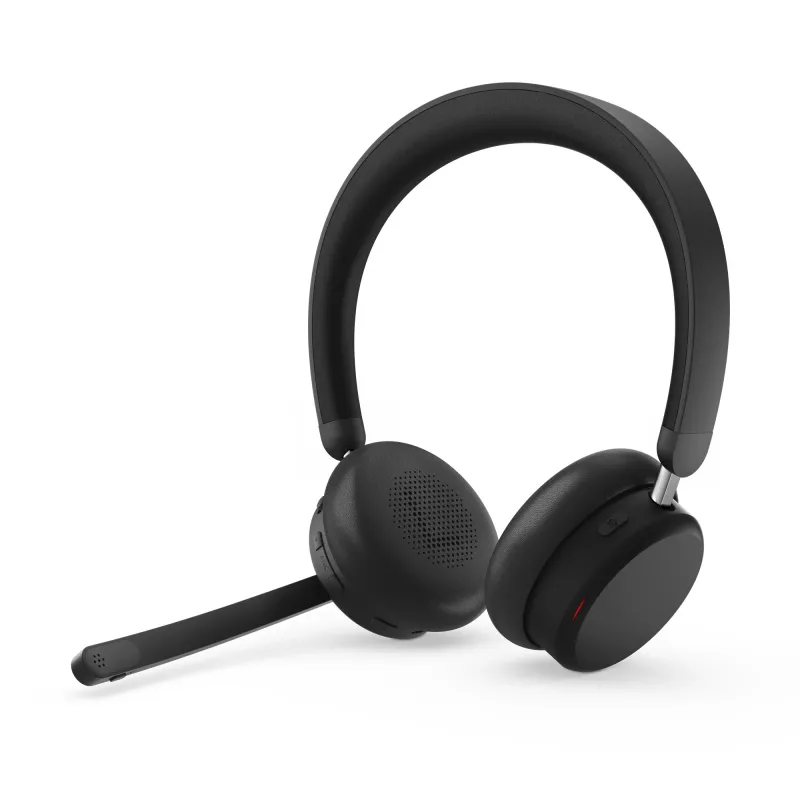 Cuffie Lenovo 6550 wireless con archetto ufficio/call center USB Type-C Bluetooth nero
