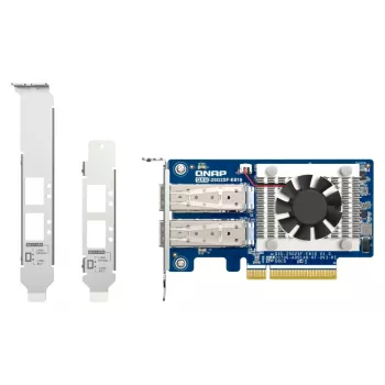 Scheda di rete QNAP QXG-25G2SF-E810 interna fibra ottica 25000 Mbit/s