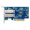 Scheda di rete QNAP QXG-25G2SF-E810 interna fibra ottica 25000 Mbit/s