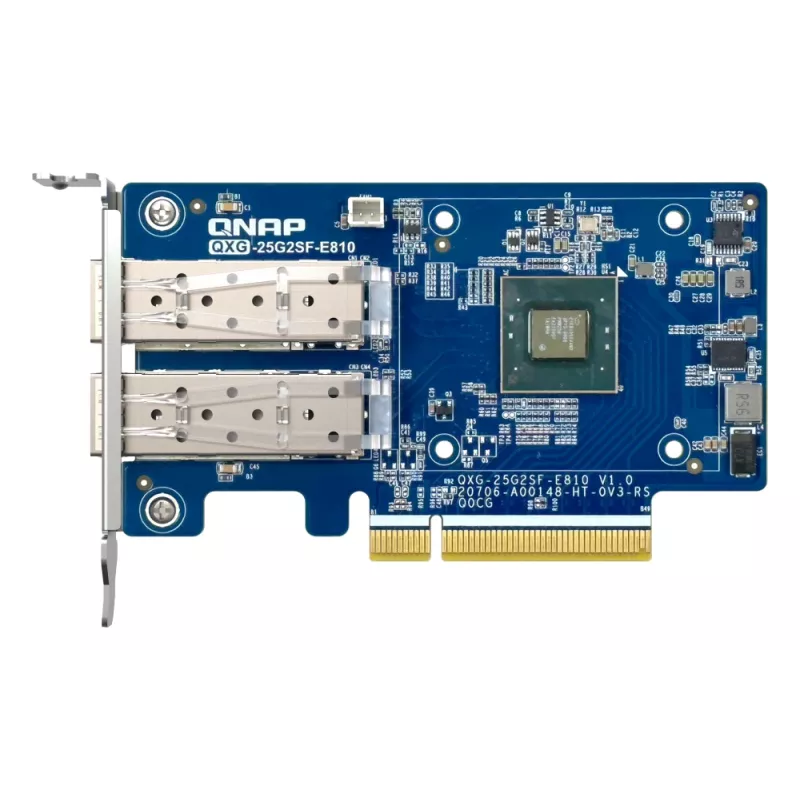 Scheda di rete QNAP QXG-25G2SF-E810 interna fibra ottica 25000 Mbit/s