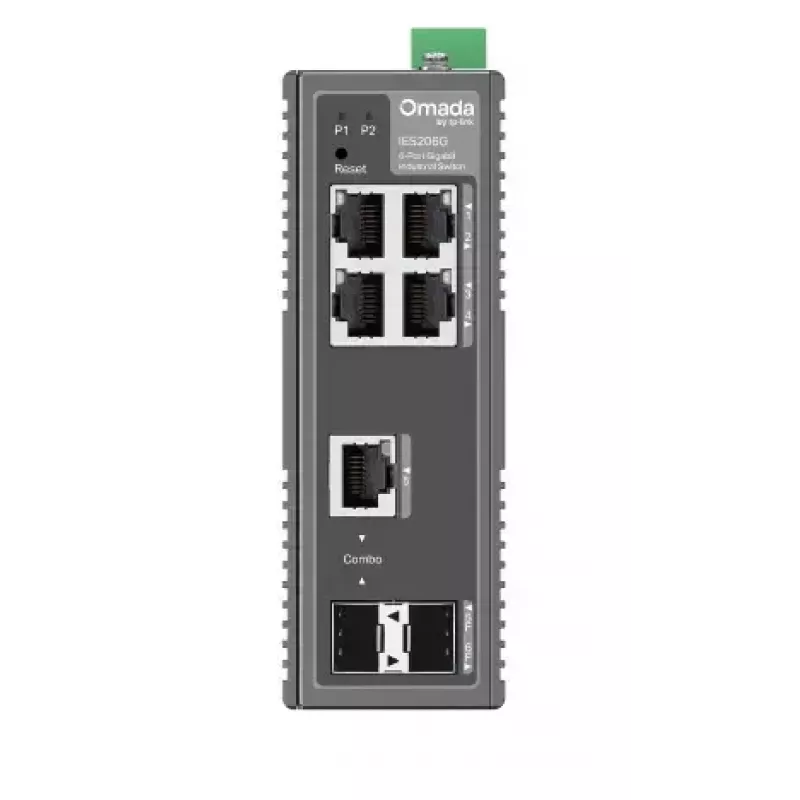 Switch di rete TP-Link Omada IES206G managed Gigabit Ethernet (10/100/1000) nero