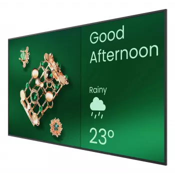 Monitor piatto digital signage BenQ ST4304 109,2 cm (43 pollici) 350 cd/m² 4K Ultra HD nero con processore integrato Android 14 18/7