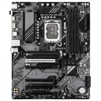 Scheda madre GIGABYTE B760 DS3H WIFI6E GEN5 - supporta CPU Intel Core 14ª gen, VRM digitale 8+2+1 fasi, fino a 5600MHz DDR5, 2xPCIe 4.0 M.2, Wi-Fi 6E, LAN 1GbE, USB 3.2 Gen 2x2