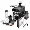 Amica Elegance CM 7011 macchina per caffè espresso, macinacaffè in acciaio, sistema di montatura del latte integrato