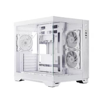 Case per computer Chieftec GM-30W-TG-OP Cube bianco