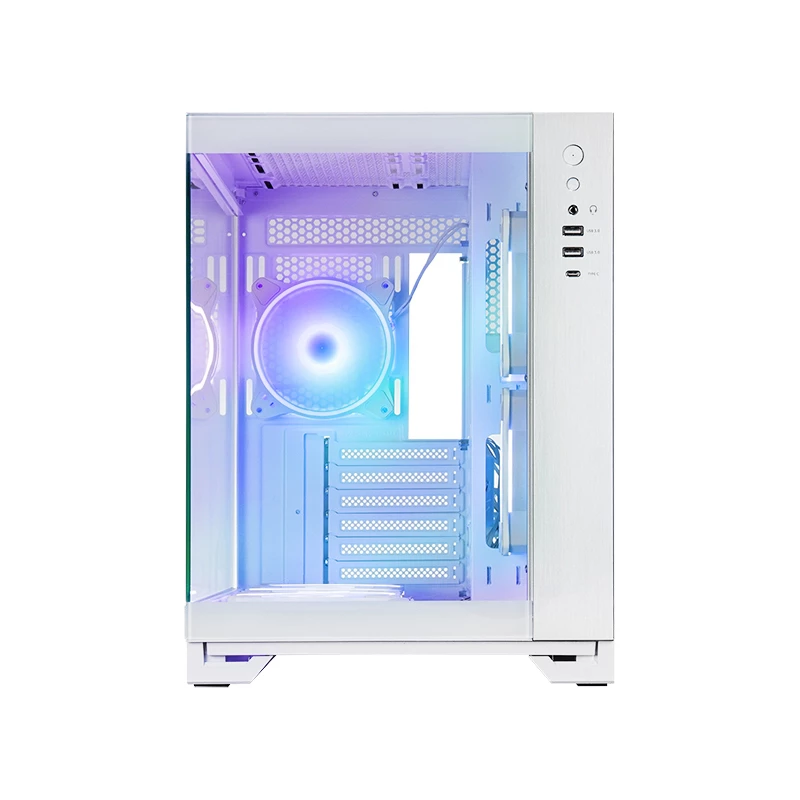 Case per computer Chieftec GM-30W-TG-OP Cube bianco