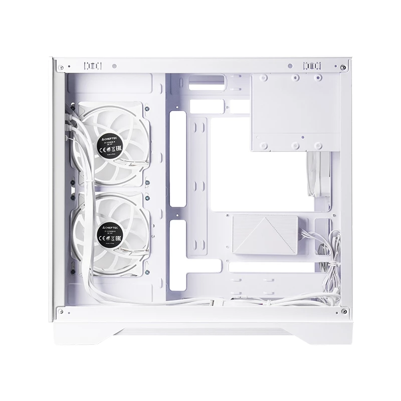 Case per computer Chieftec GM-30W-TG-OP Cube bianco