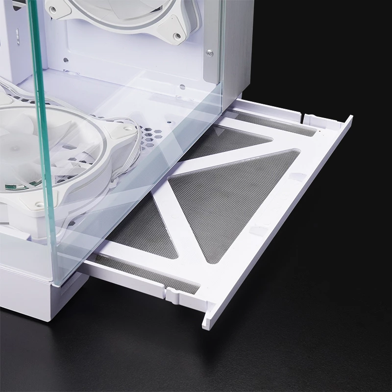 Case per computer Chieftec GM-30W-TG-OP Cube bianco