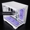 Case per computer Chieftec GM-30W-TG-OP Cube bianco