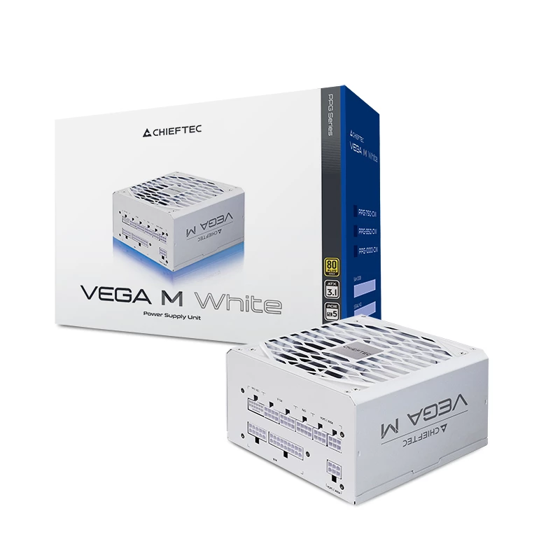 Alimentatore Chieftec Vega PPG-850-CW 850 W 20+4-Pin ATX ATX bianco