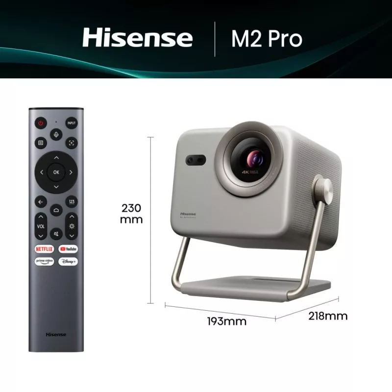 Hisense M2 Pro UHD 4K (3840x2160) 3D grigio