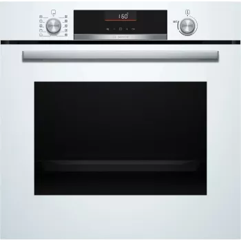 Forno elettrico da incasso Bosch Serie 6 HBG536EW4 — 71 L, 3400 W, bianco, EasyClean, 10 programmi automatici