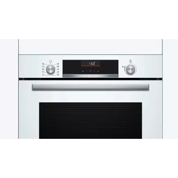 Forno elettrico da incasso Bosch Serie 6 HBG536EW4 — 71 L, 3400 W, bianco, EasyClean, 10 programmi automatici