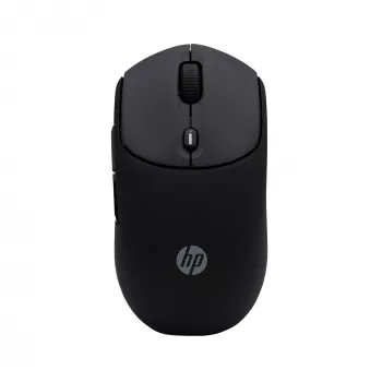 Mouse wireless HP 400 Quiet nero, ambidestro, RF wireless + Bluetooth, 6000 DPI, nero