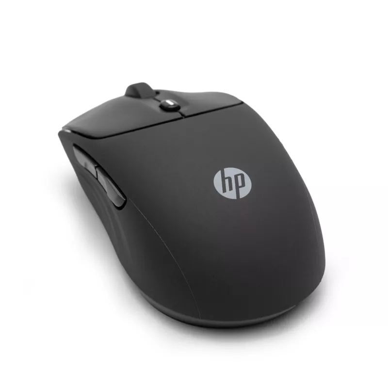 Mouse wireless HP 400 Quiet nero, ambidestro, RF wireless + Bluetooth, 6000 DPI, nero