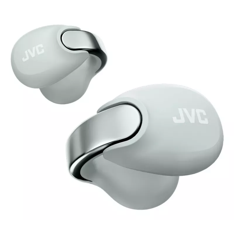 Headset JVC HA-NP1T True Wireless Stereo (TWS) ear-clip-on chiamate/musica USB Type-C Bluetooth grigio, argento