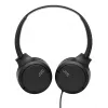 JVC HA-S33UC-BU cuffie on-ear cablate con USB-C, microfono e telecomando, cavo da 1,2 m, nere