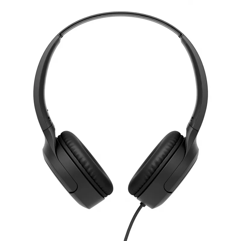 JVC HA-S33UC-BU cuffie on-ear cablate con USB-C, microfono e telecomando, cavo da 1,2 m, nere