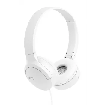 Headset JVC HA-S33UC con cavo e archetto chiamate/musica USB Type-C bianco
