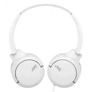 Headset JVC HA-S33UC con cavo e archetto chiamate/musica USB Type-C bianco