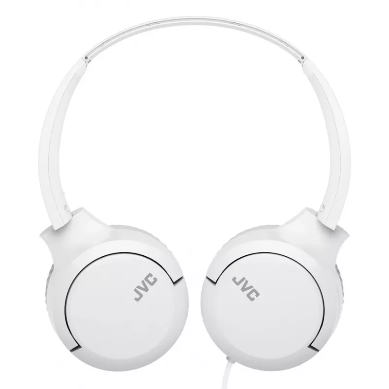 Headset JVC HA-S33UC con cavo e archetto chiamate/musica USB Type-C bianco