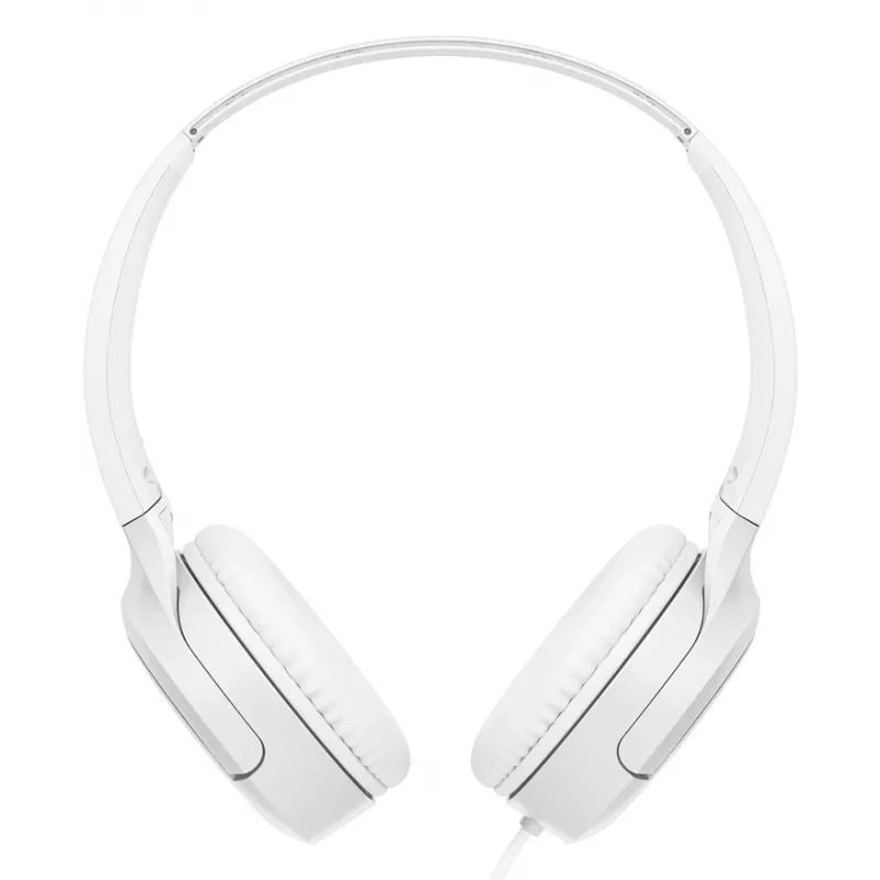 Headset JVC HA-S33UC con cavo e archetto chiamate/musica USB Type-C bianco