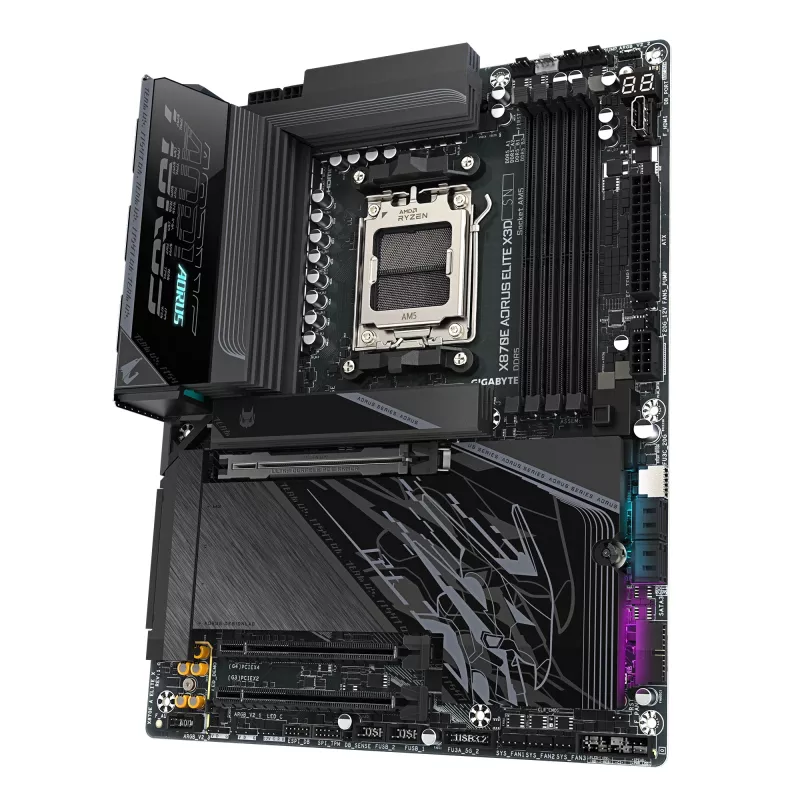 Scheda madre GIGABYTE X870E AORUS ELITE X3D, AMD AM5, ATX