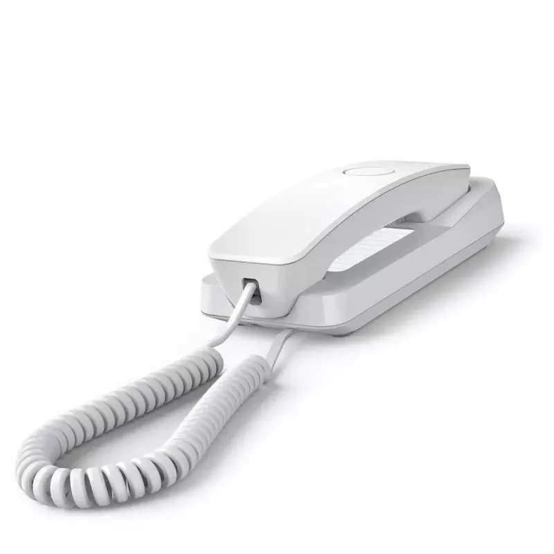Telefono analogico Gigaset Desk 200 cornetta con filo bianco