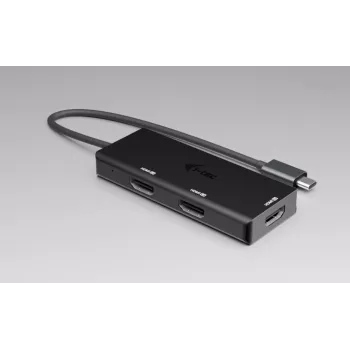 Adattatore video i-tec USB-C Triple 4K HDMI, Power Delivery 100W