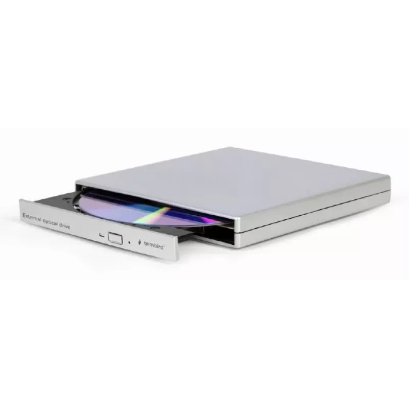 Masterizzatore DVD esterno USB GEMBIRD, argento