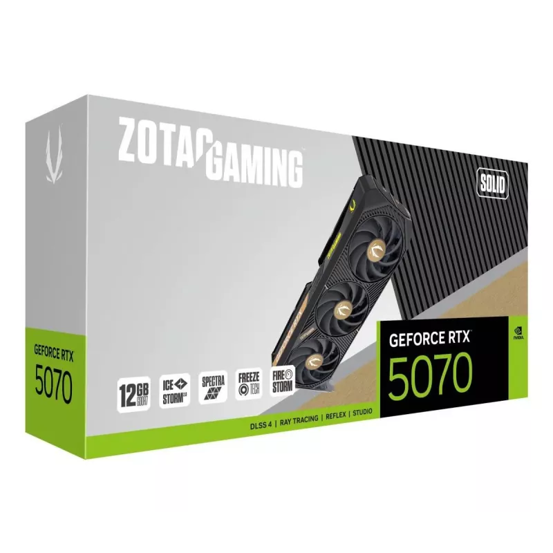 Scheda grafica ZOTAC - GeForce RTX 5070 - 12 GB GDDR7 - ZT-B50700D-10P