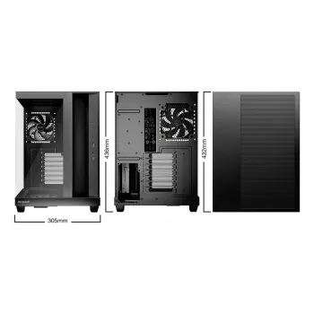 Case per PC be quiet! Light Base 500 Midi Tower nero