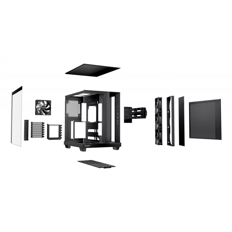 Case per PC be quiet! Light Base 500 Midi Tower nero