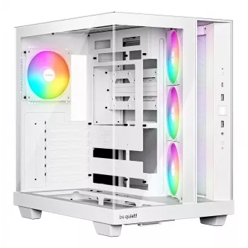 Case PC be quiet Light Base 500 LX White Midi Tower ATX/PS2 supporto alimentatore 3x120 mm anteriore 1x120 mm posteriore supporta unità 2,5/3,5 pollici 305×436×432 mm