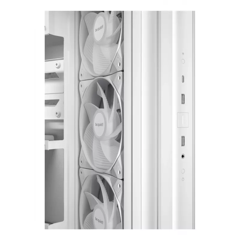 Case PC be quiet Light Base 500 LX White Midi Tower ATX/PS2 supporto alimentatore 3x120 mm anteriore 1x120 mm posteriore supporta unità 2,5/3,5 pollici 305×436×432 mm