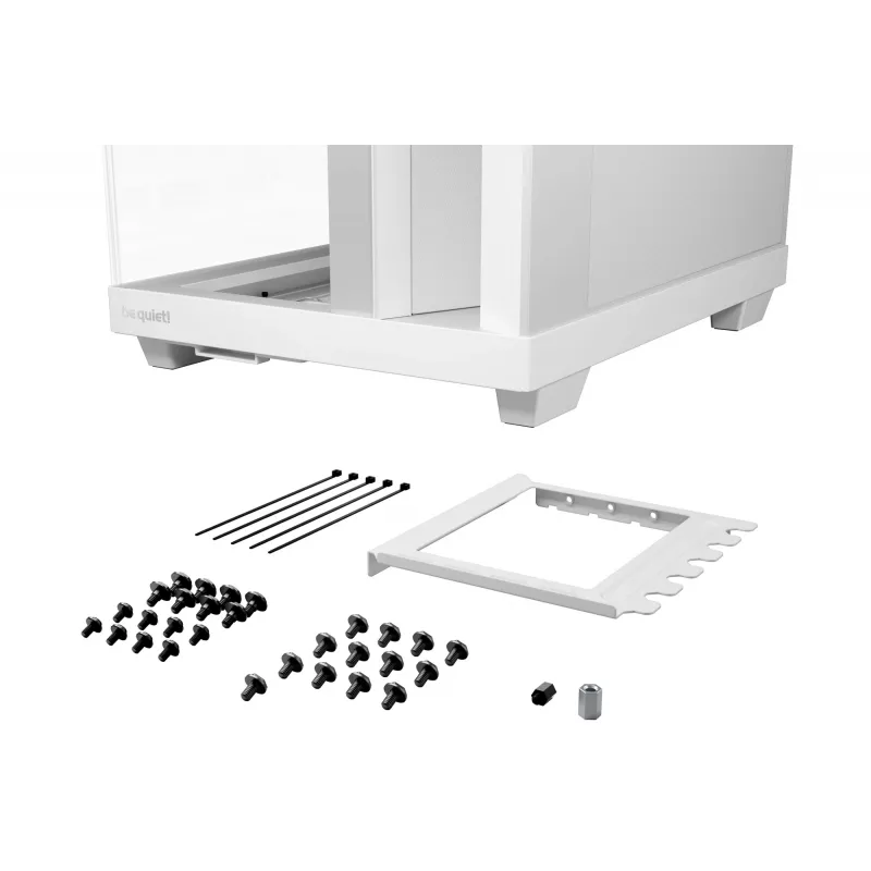 Case PC be quiet Light Base 500 LX White Midi Tower ATX/PS2 supporto alimentatore 3x120 mm anteriore 1x120 mm posteriore supporta unità 2,5/3,5 pollici 305×436×432 mm