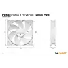 be quiet! Pure Wings 3 120mm | PWM Reverse bianco confezione da 3